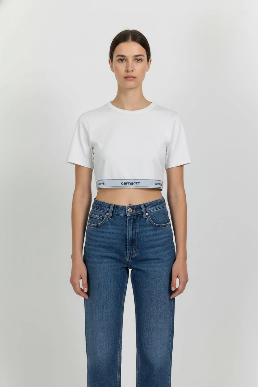Crop top Blanc - Taille S/36