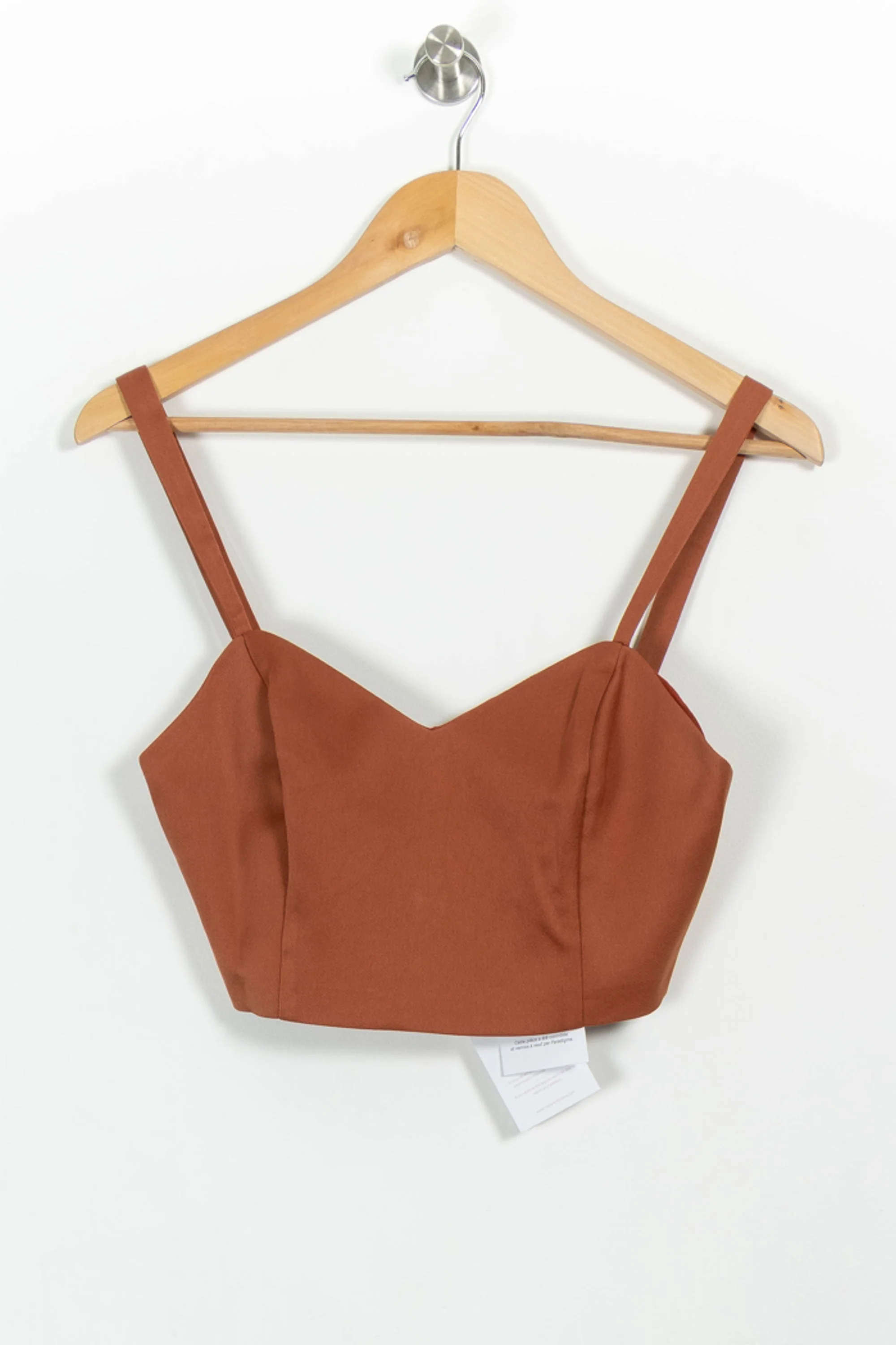 Crop top Marron - Taille S/36 - Image 2