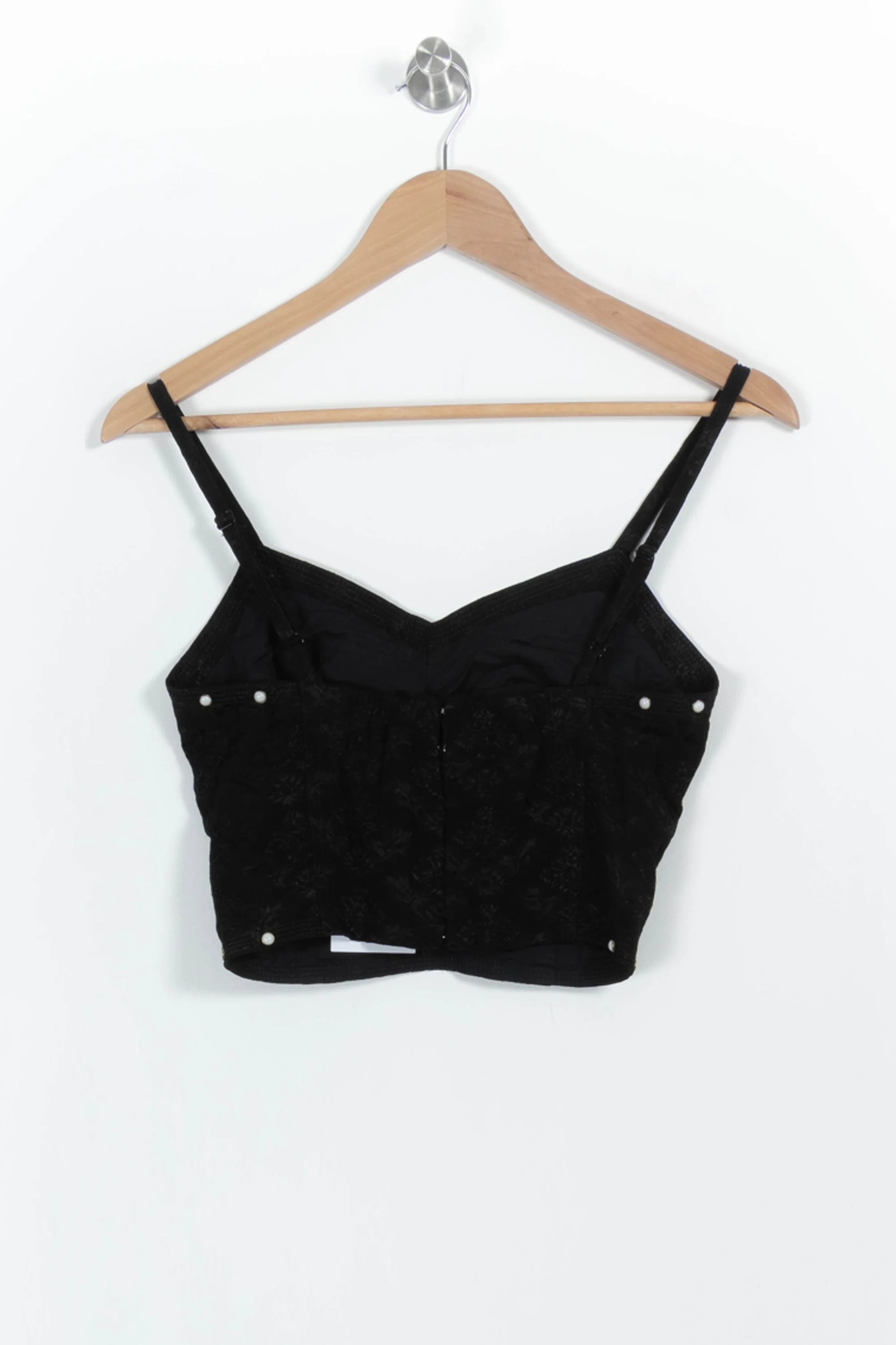 Crop top noir - Taille S/36 - Image 4