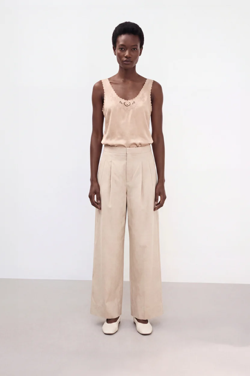 Débardeur Beige - Taille L/40