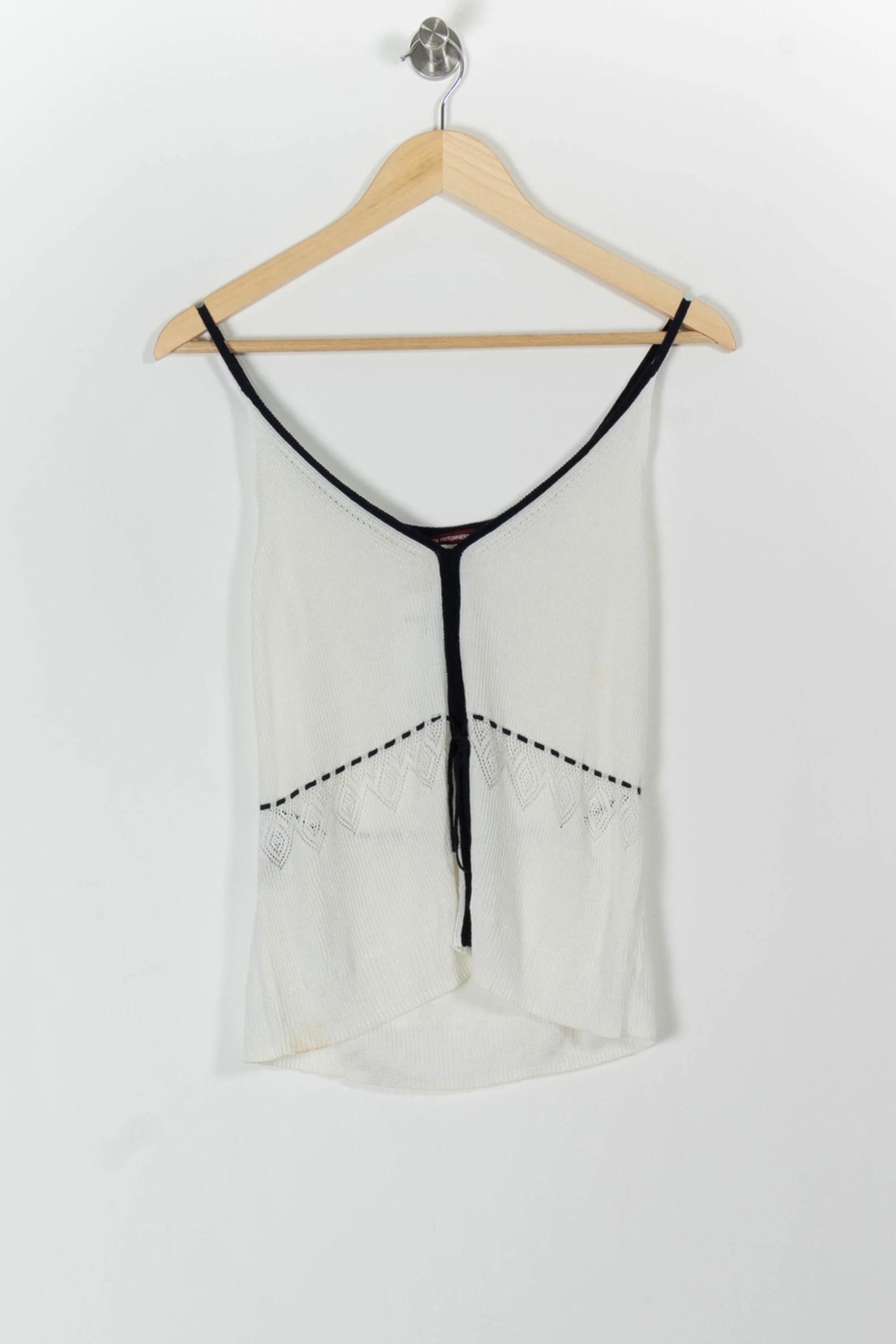 Débardeur Blanc et Noir - Taille S/36 - Image 2