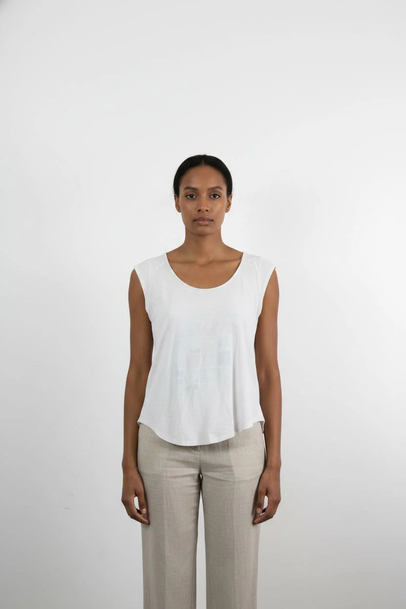 Débardeur Blanc - Taille M/38