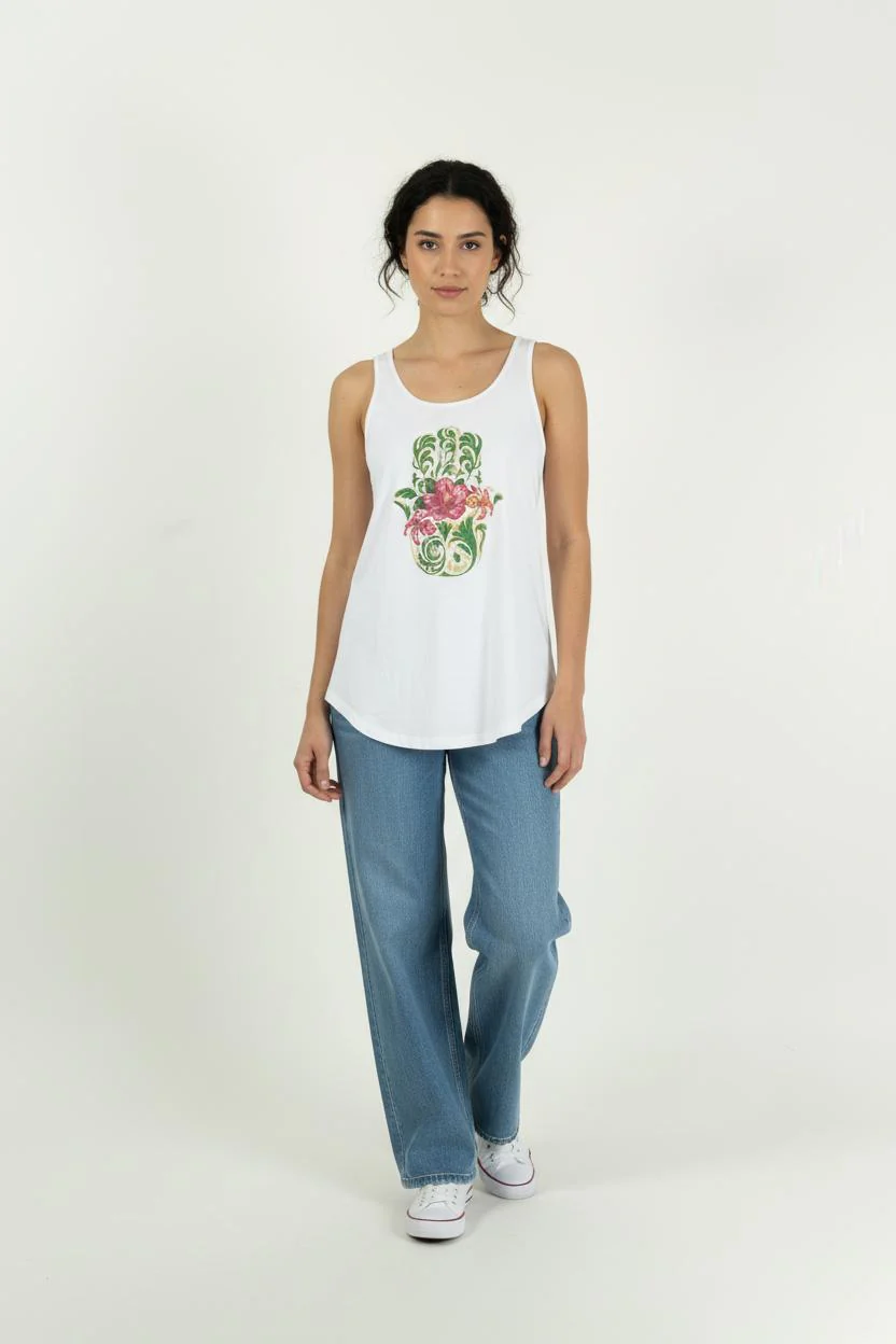 Débardeur Blanc - Taille S/36