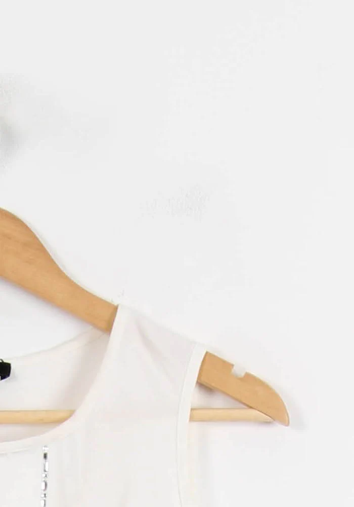 Débardeur Blanc - Taille S/36 - Image 3