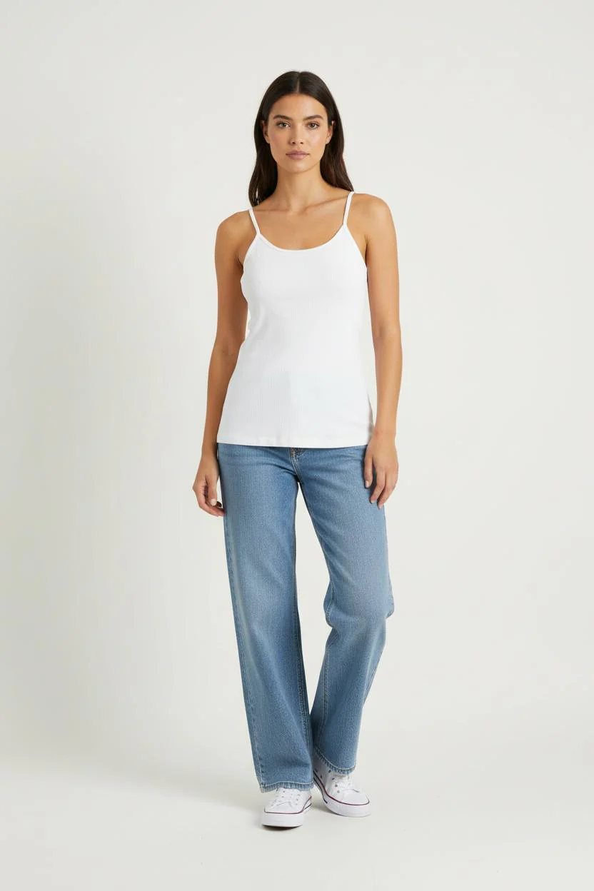 Débardeur Blanc - Taille XS/34