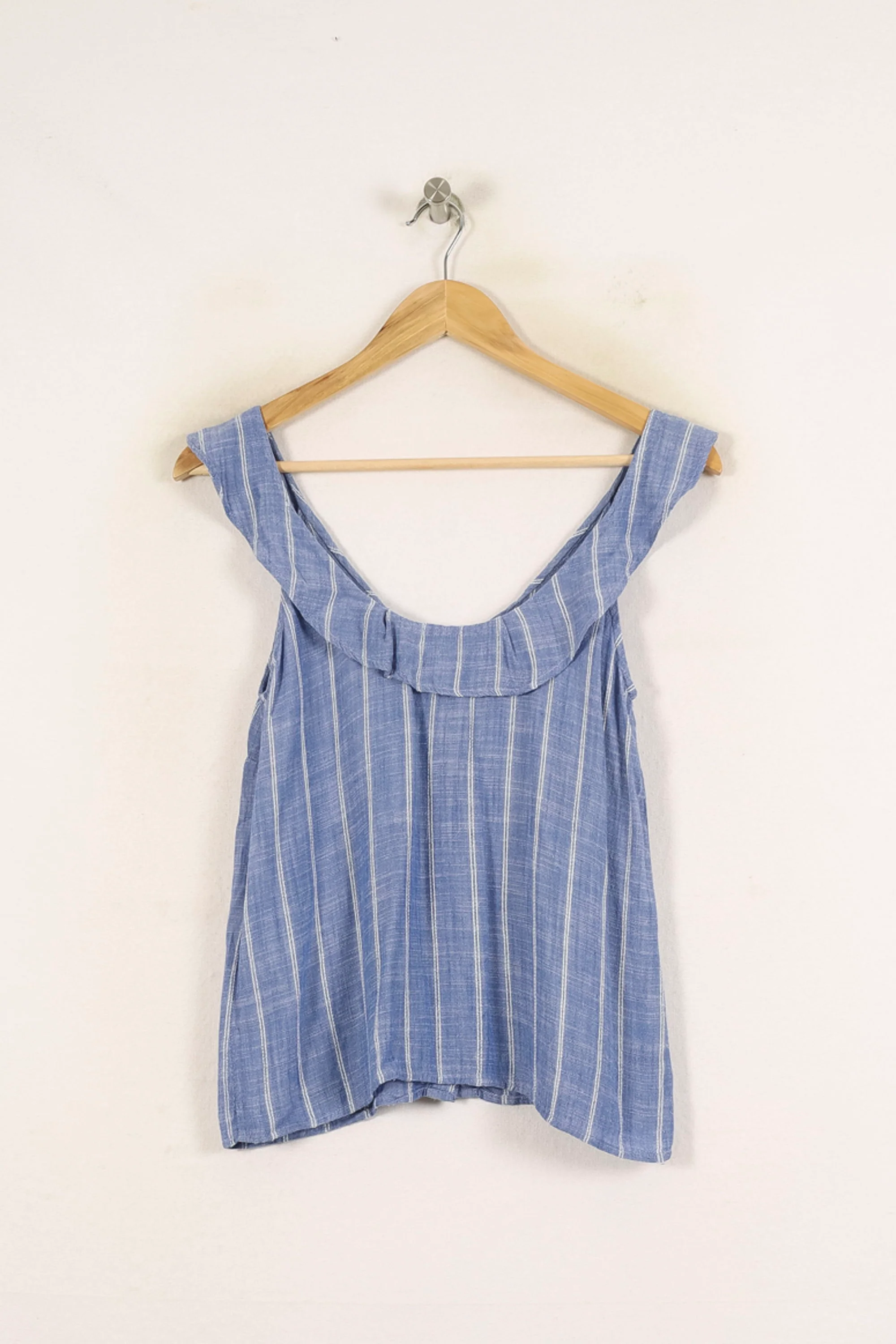 Débardeur Bleu et Blanc - Taille XS/34 - Image 4