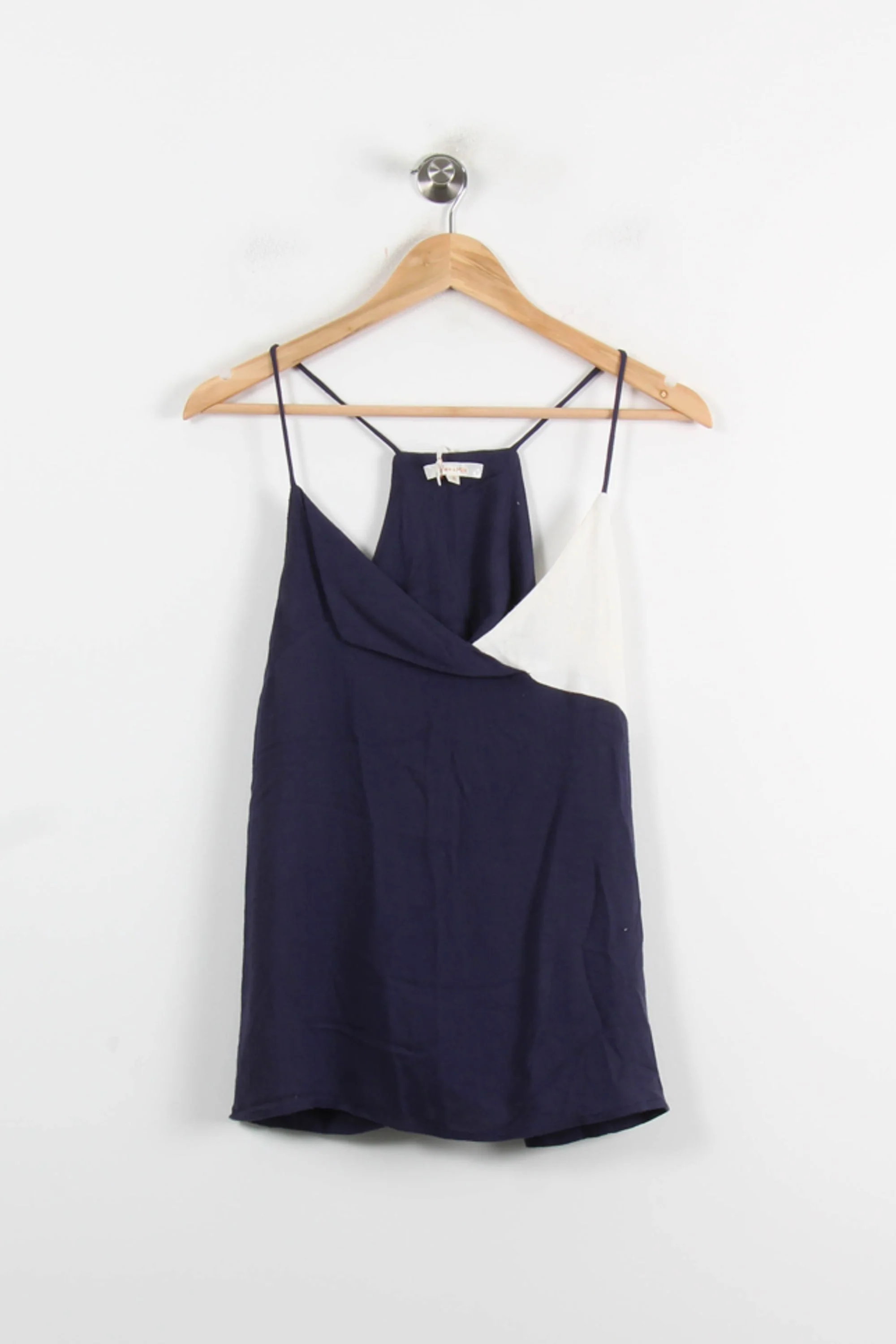 Débardeur Bleu marine et Blanc - Taille M/38 - Image 2