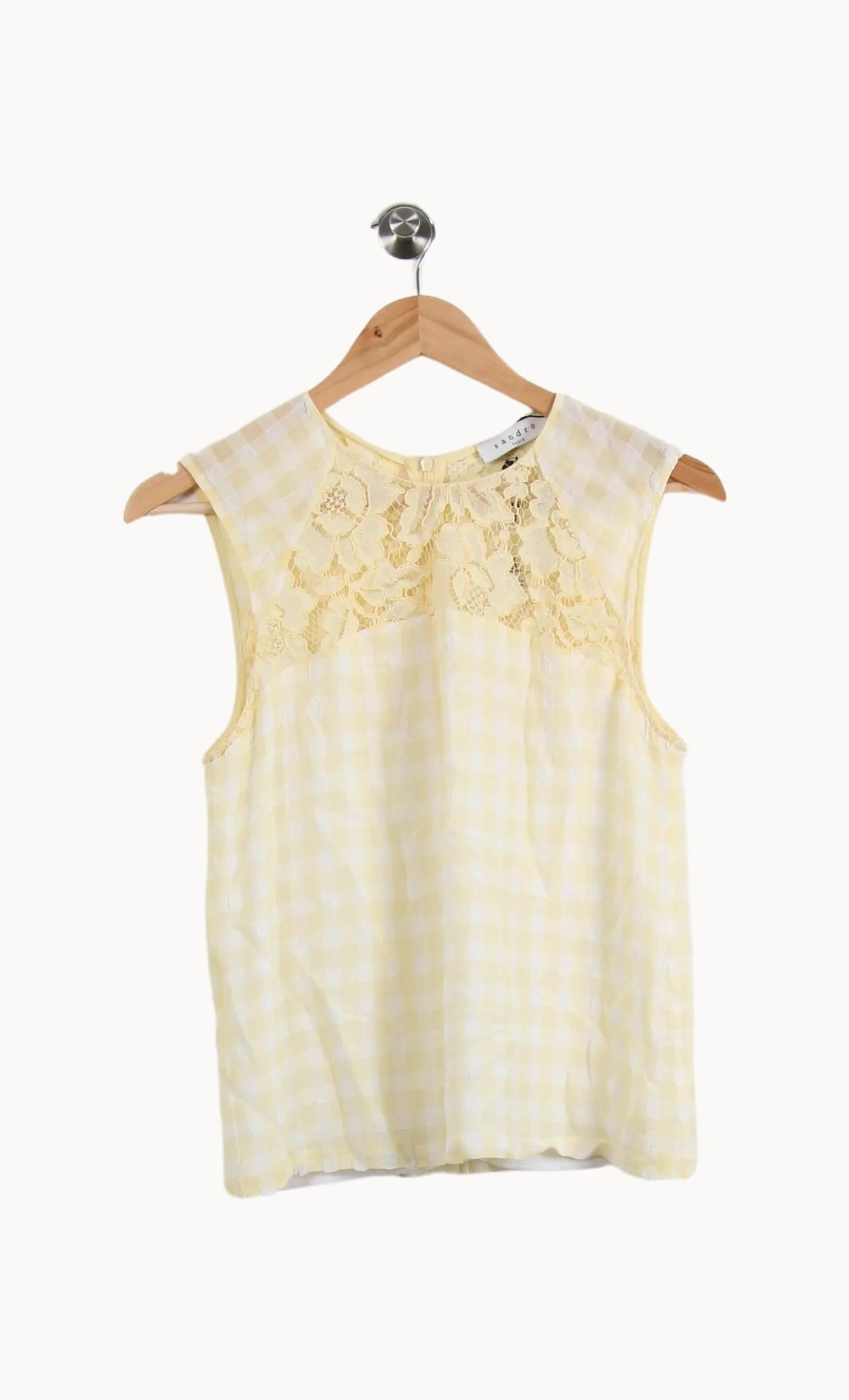 Débardeur Jaune et Blanc - Taille S/36 - Image 2
