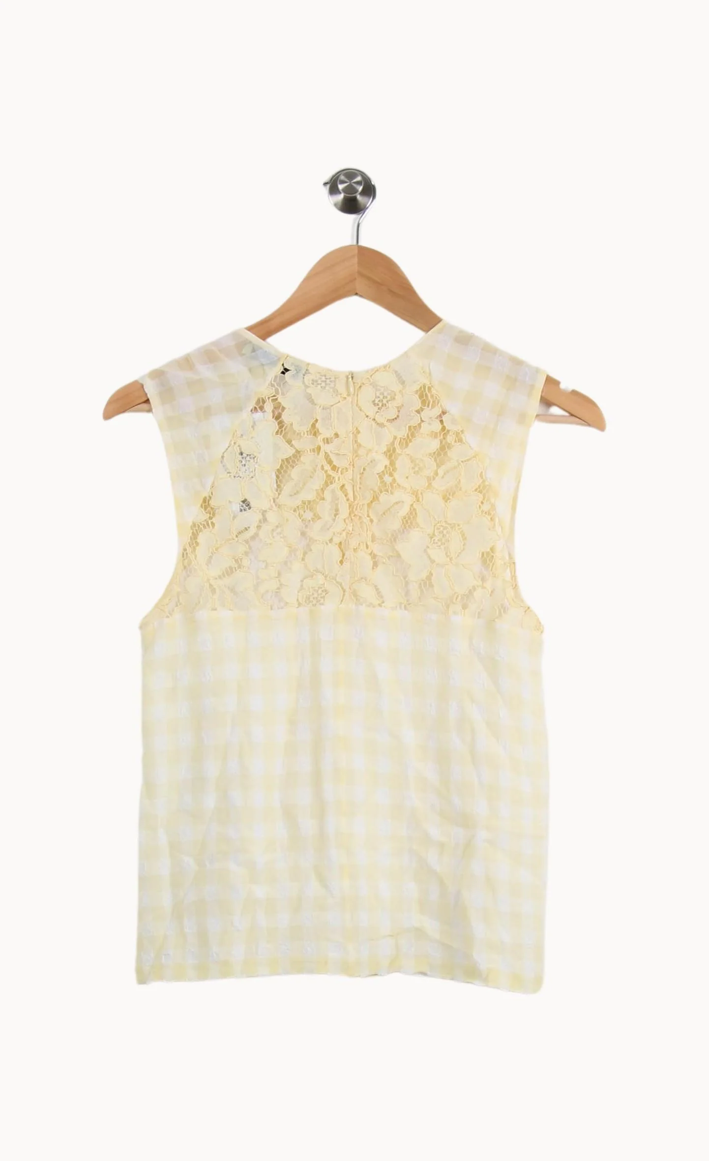 Débardeur Jaune et Blanc - Taille S/36 - Image 4