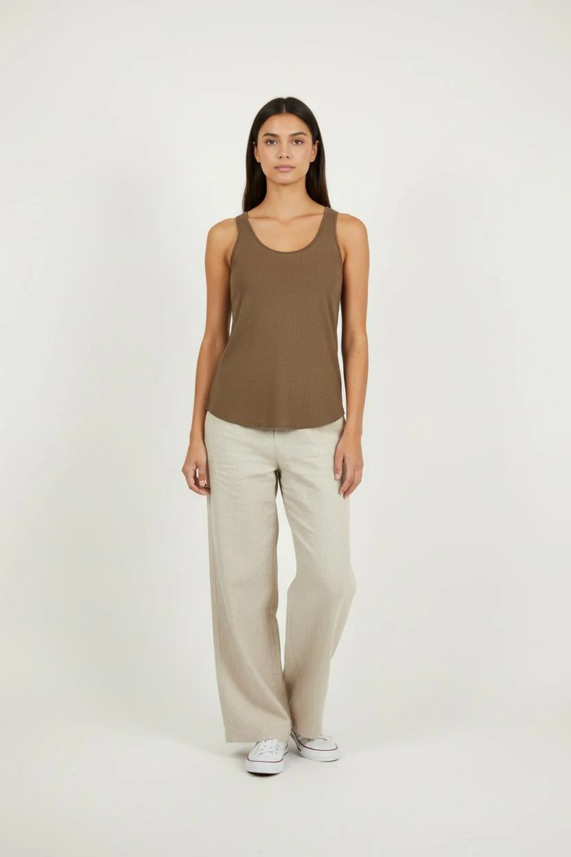 Débardeur Marron - Taille S/36
