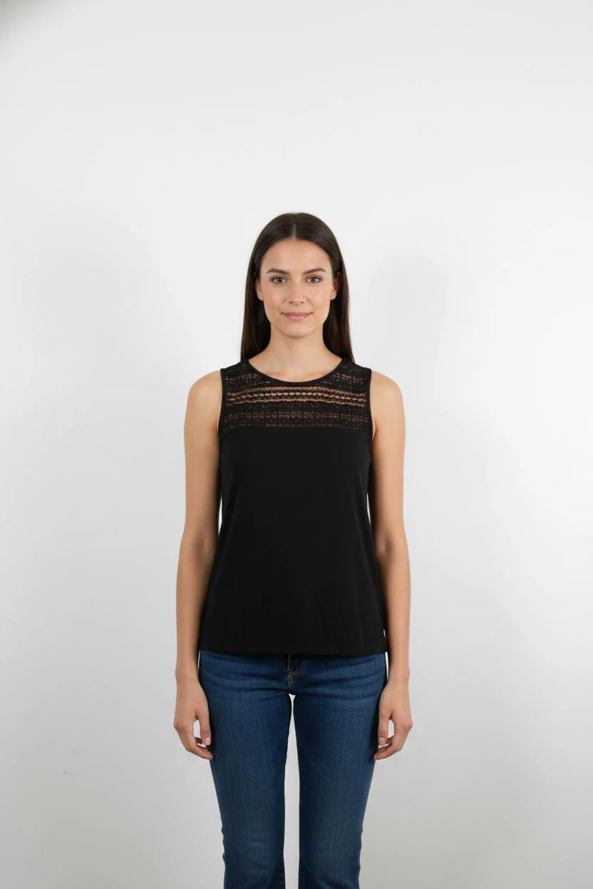 Débardeur Noir - Taille L/40
