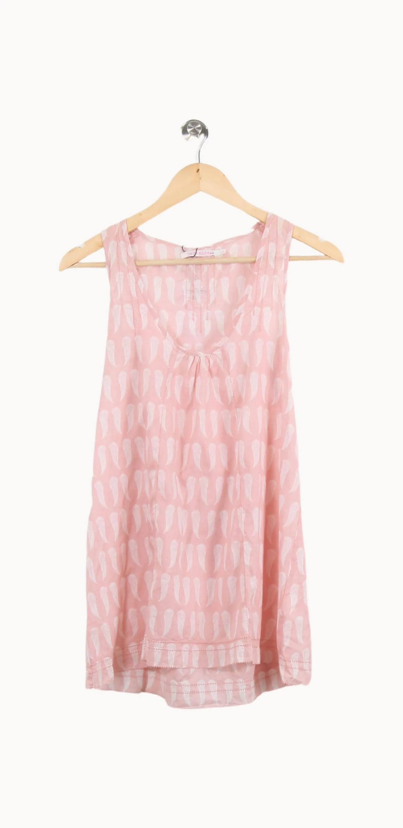 Débardeur Rose et Blanc - Taille S/36 - Image 2