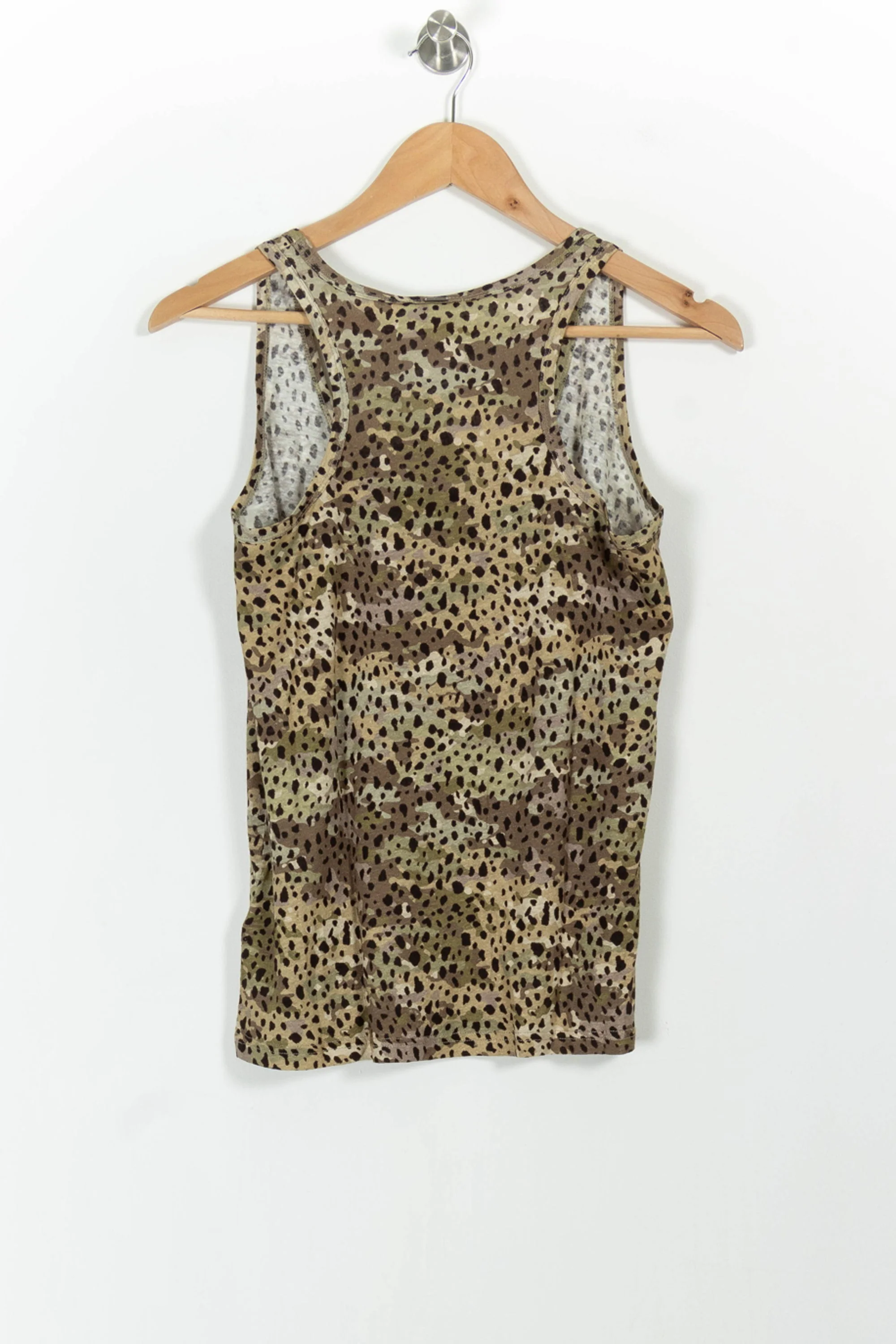 Débardeur Vert et Marron - Taille S/36 - Image 4