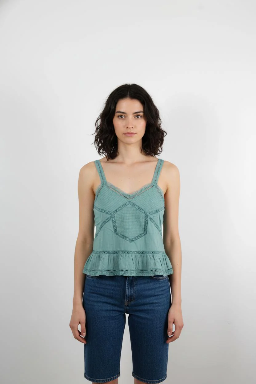 Débardeur Vert - Taille S/36