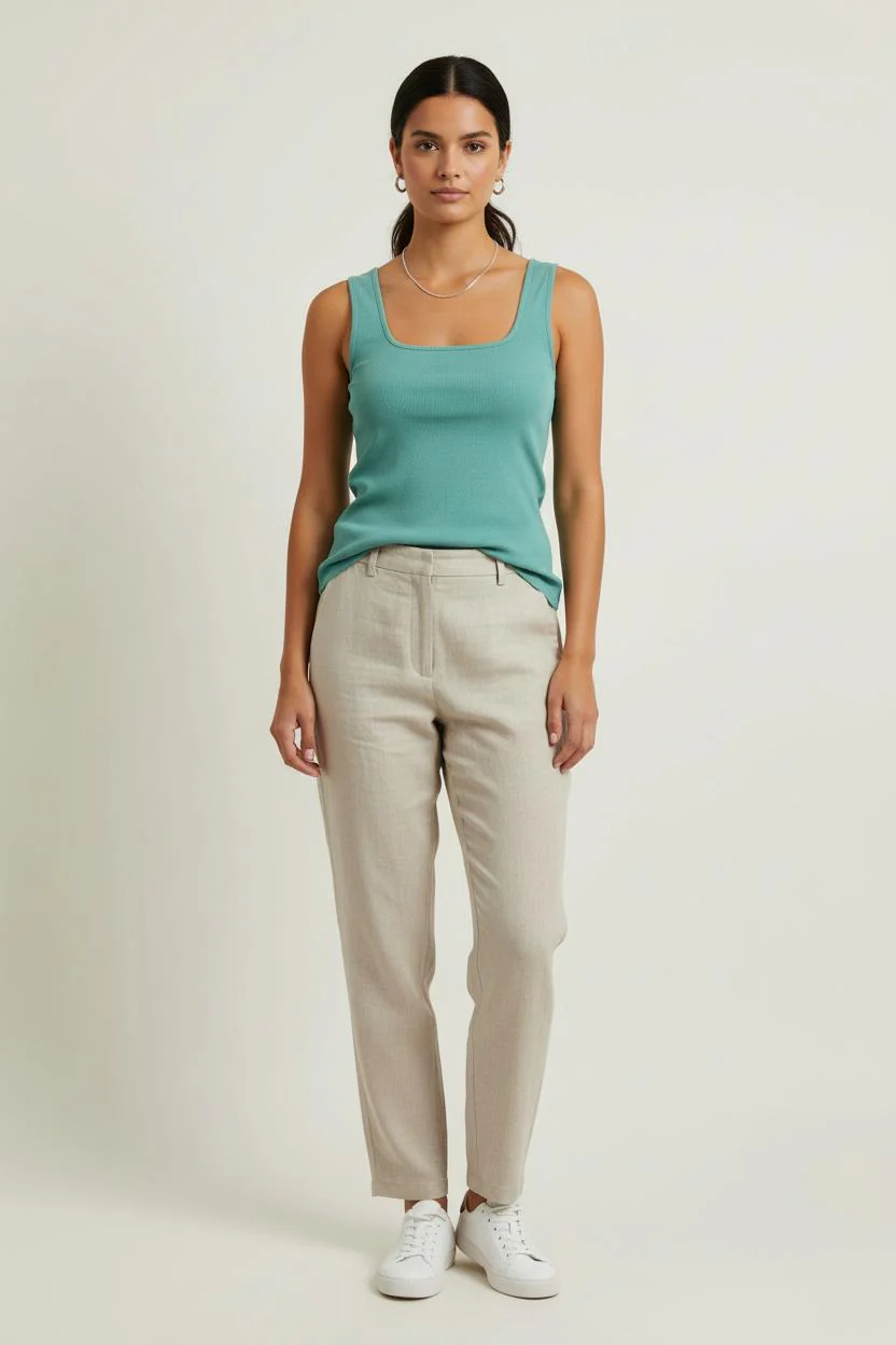 Débardeur Vert - Taille S/36