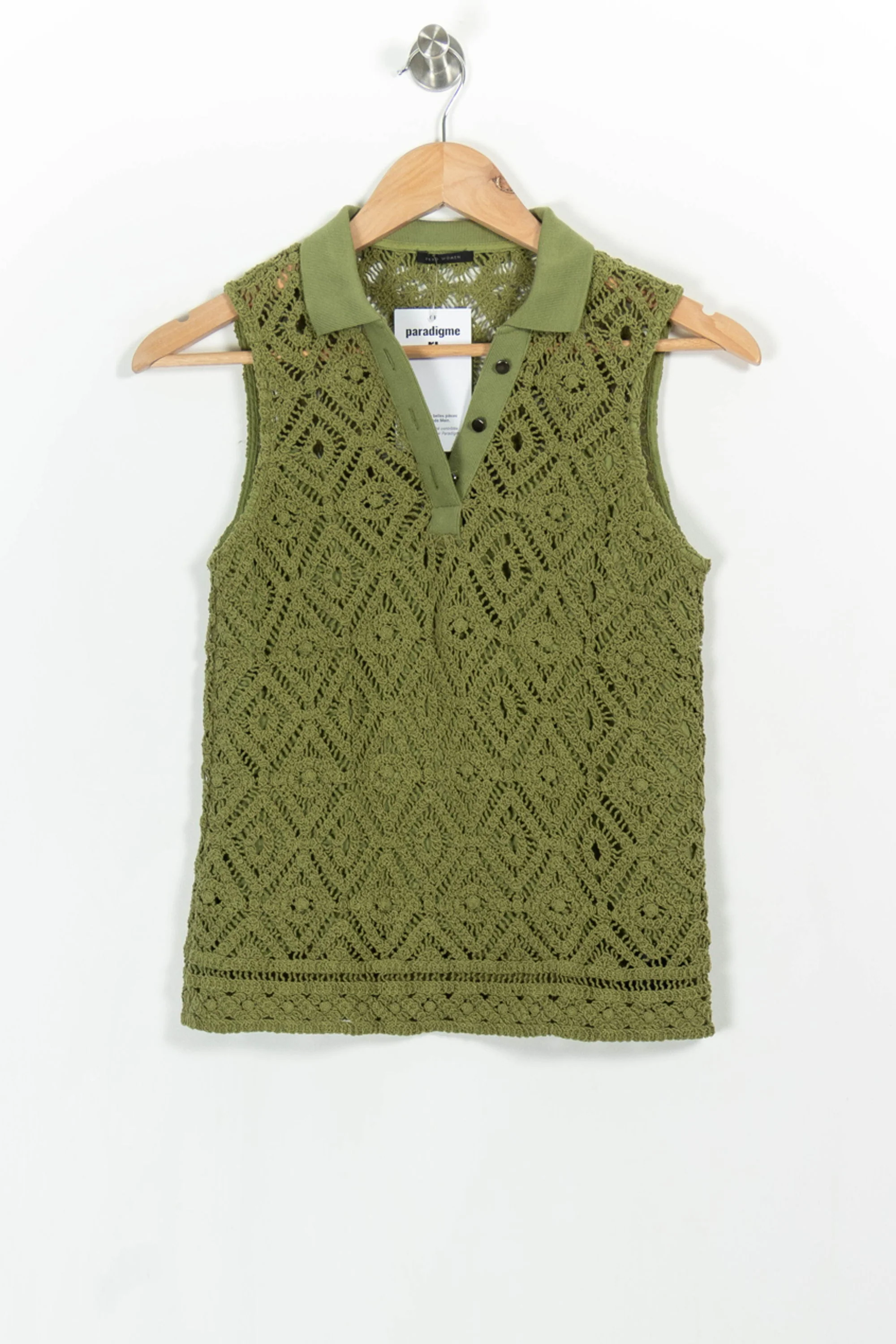 Débardeur Vert - Taille XS/34 - Image 2