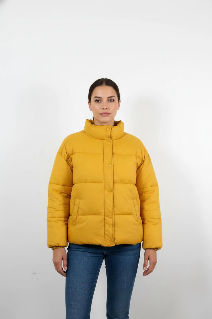 Doudoune Jaune - Taille S/36
