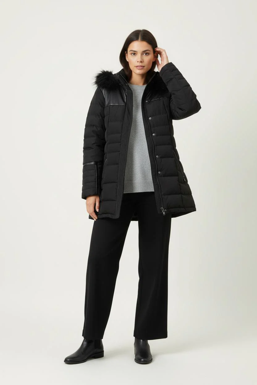 Doudoune Noire - Taille S/36