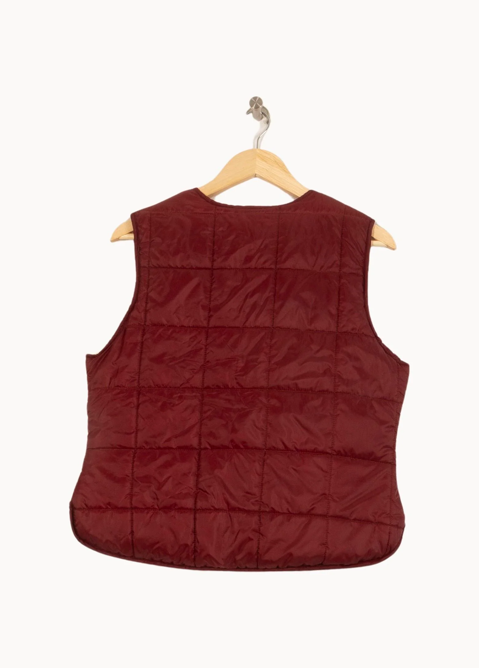 Doudoune Sans Manches Bordeaux - Taille L/40 - Image 4