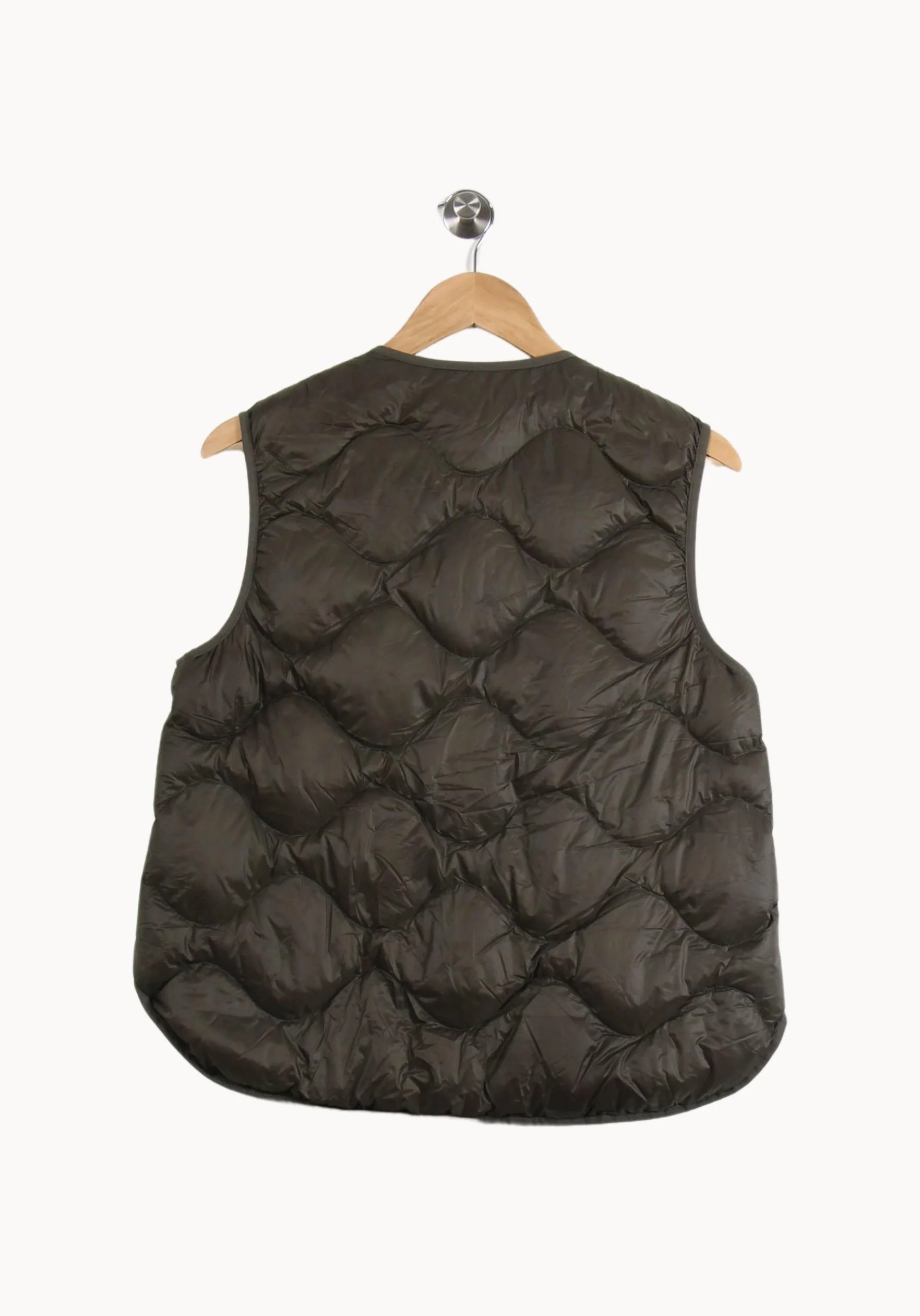 Doudoune Sans Manches Verte - Taille L/40 - Image 4