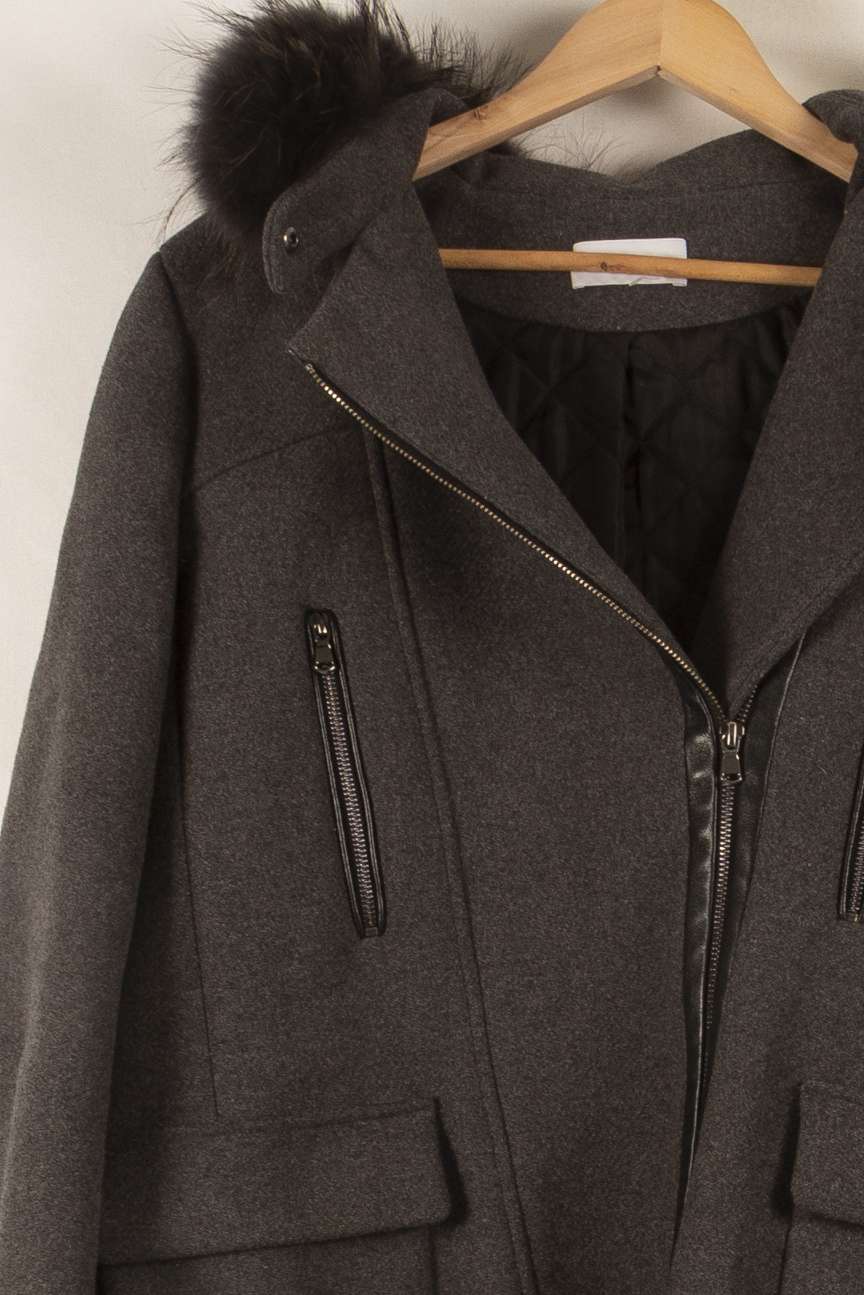 Duffle-coat Gris - Taille XL/42 - Image 3