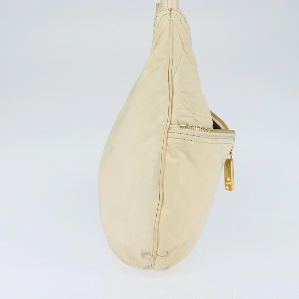 Fendi Zip hobo leather - Image 4
