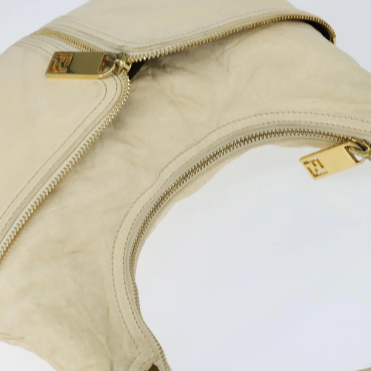 Fendi Zip hobo leather - Image 6