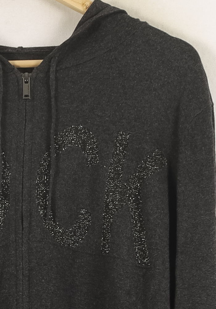 Gilet à Capuche Gris - Taille L/40 - Image 3