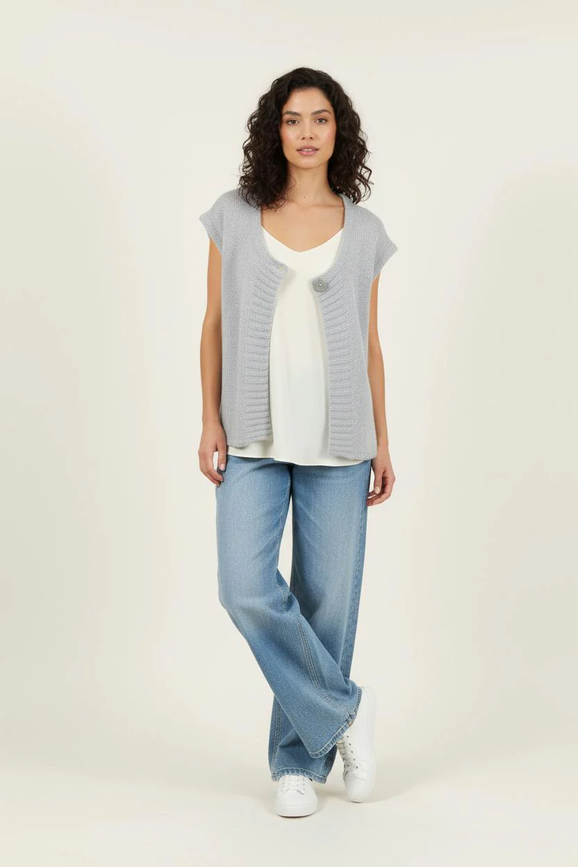 Gilet Gris - Taille M/38