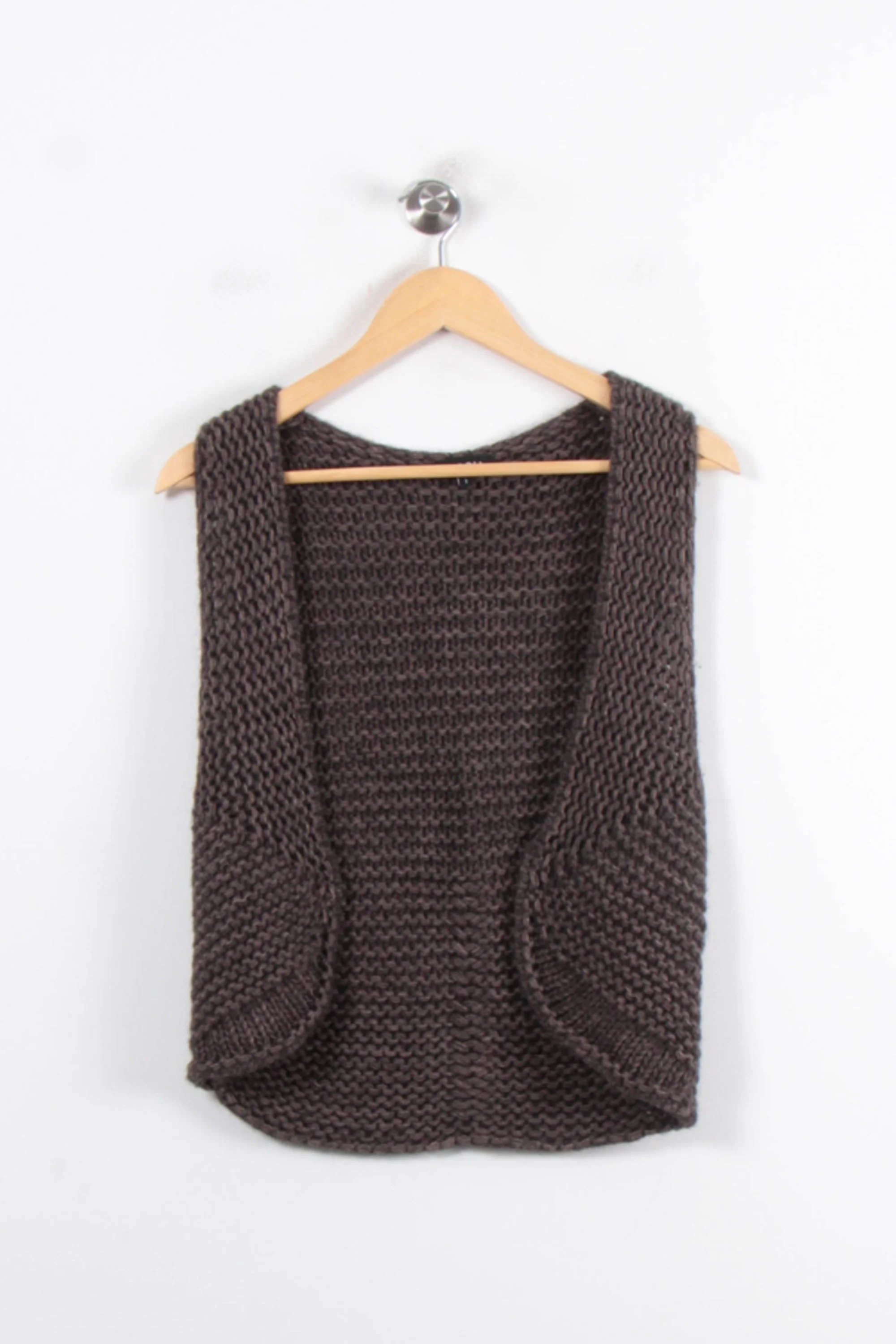 Gilet Marron - Taille S/36 - Image 2