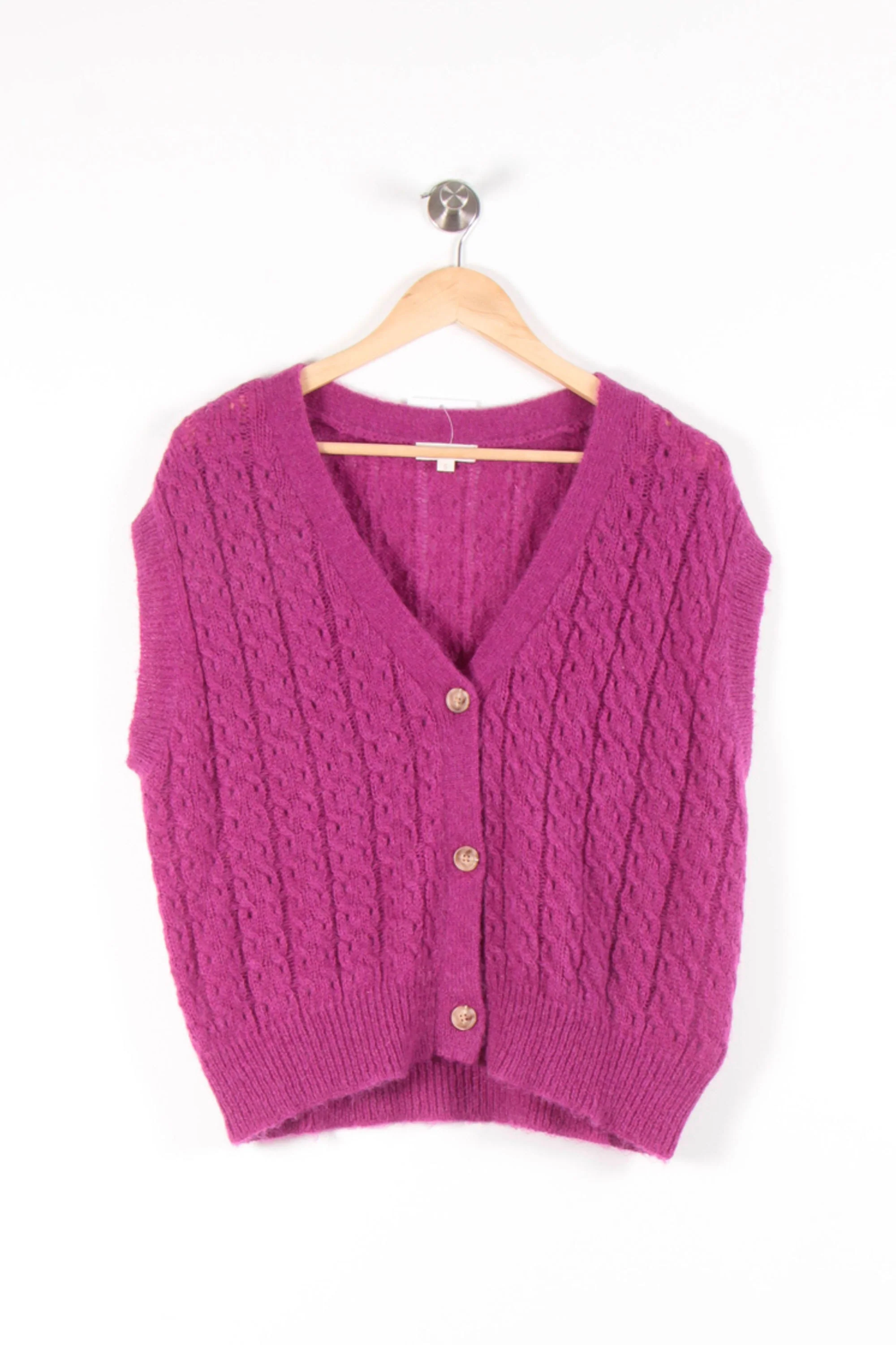 Gilet Sans Manches Rose - Taille S/36 - Image 2