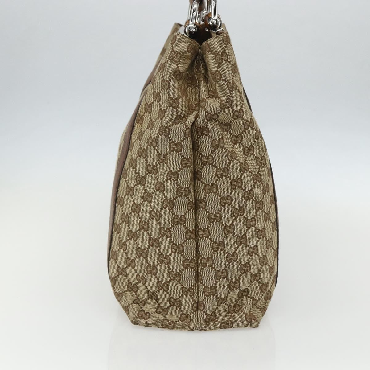 Gucci Bamboo Bar Tote GG Canvas - Image 3