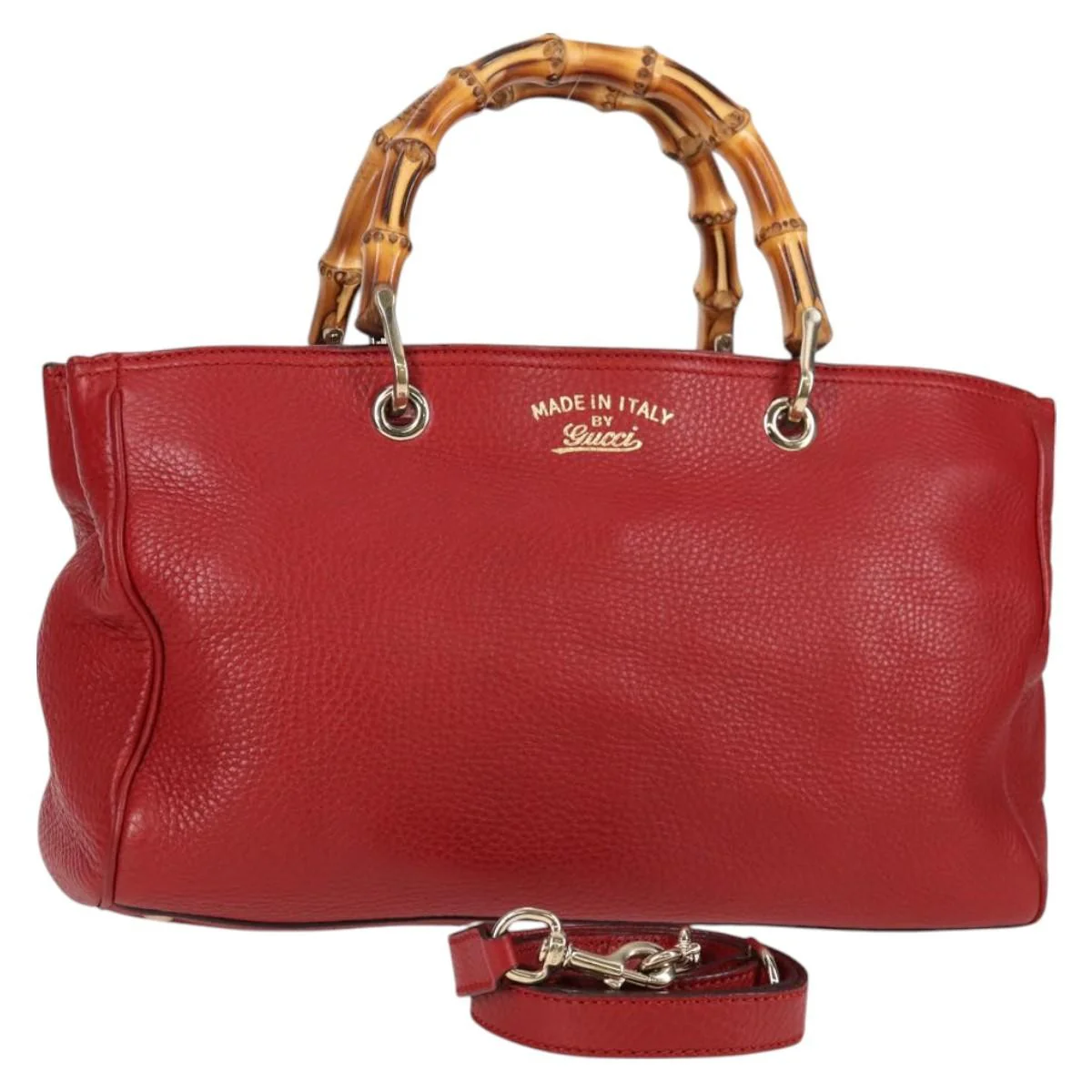 Gucci Bamboo Shopper Tote Leather - Image 14
