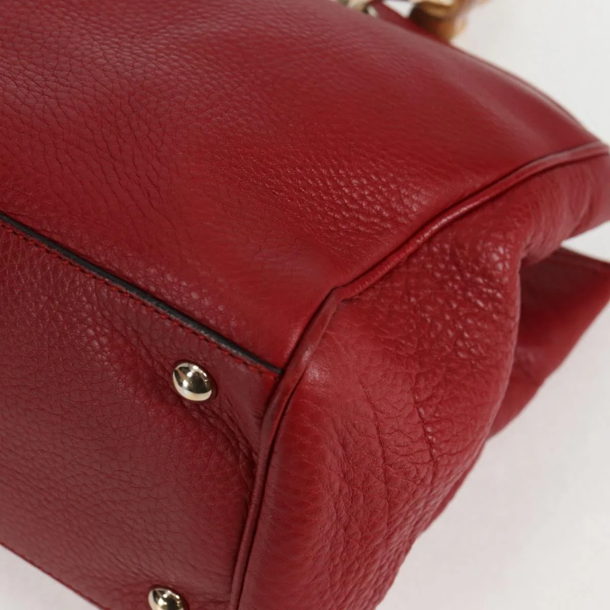 Gucci Bamboo Shopper Tote Leather - Image 9