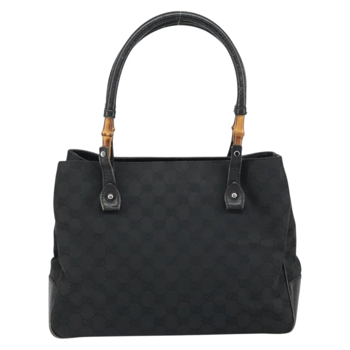 Gucci Bamboo tote bag Canvas - Image 2