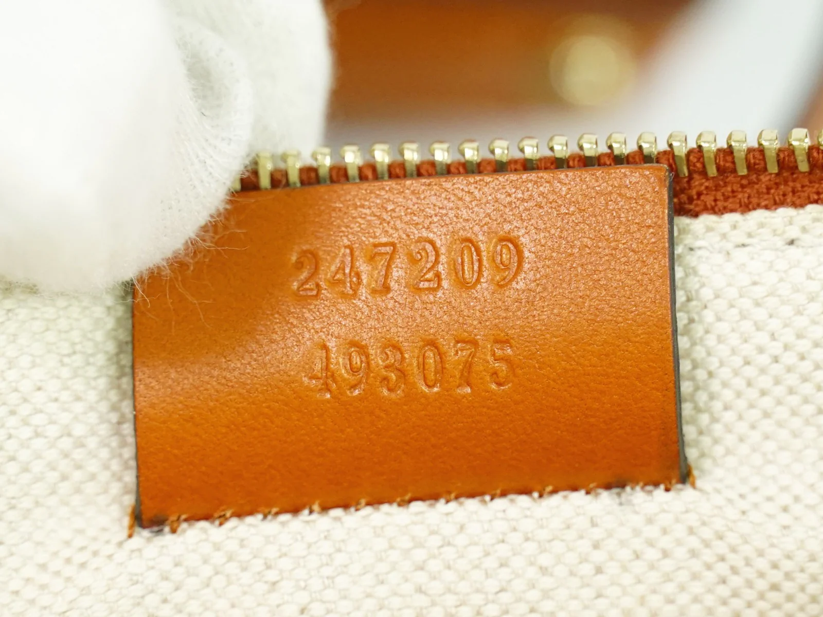 Gucci Craft Tote Diamante Canvas with Leather - Image 5