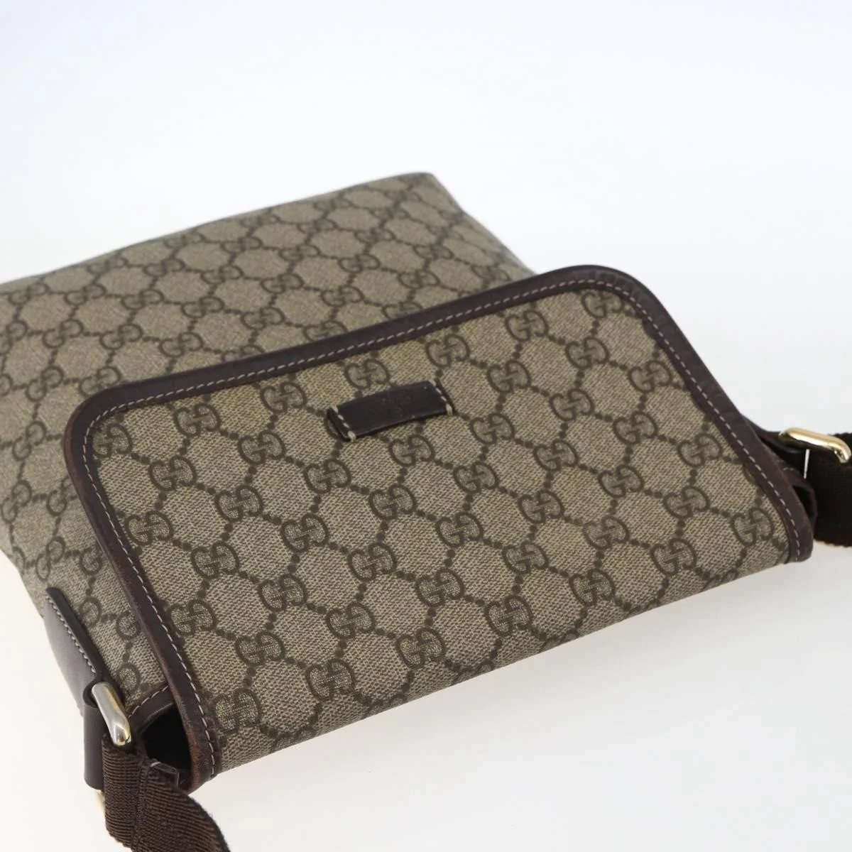 Gucci Flap Messenger GG Coated Canvas - Image 15