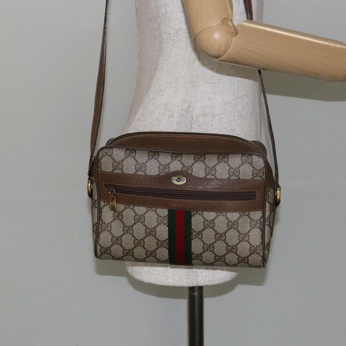 Gucci Ophidia Shoulder Bag GG Coated Canvas - Image 15