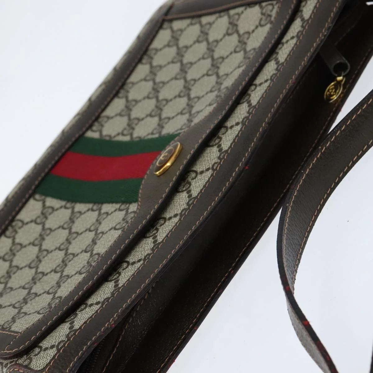 Gucci Ophidia Zip Shoulder Bag GG Coated Canvas - Image 15