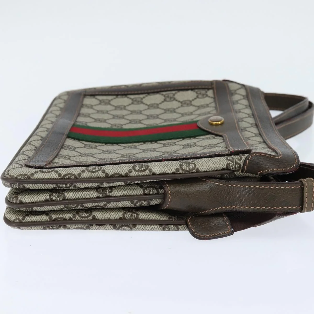 Gucci Ophidia Zip Shoulder Bag GG Coated Canvas - Image 4