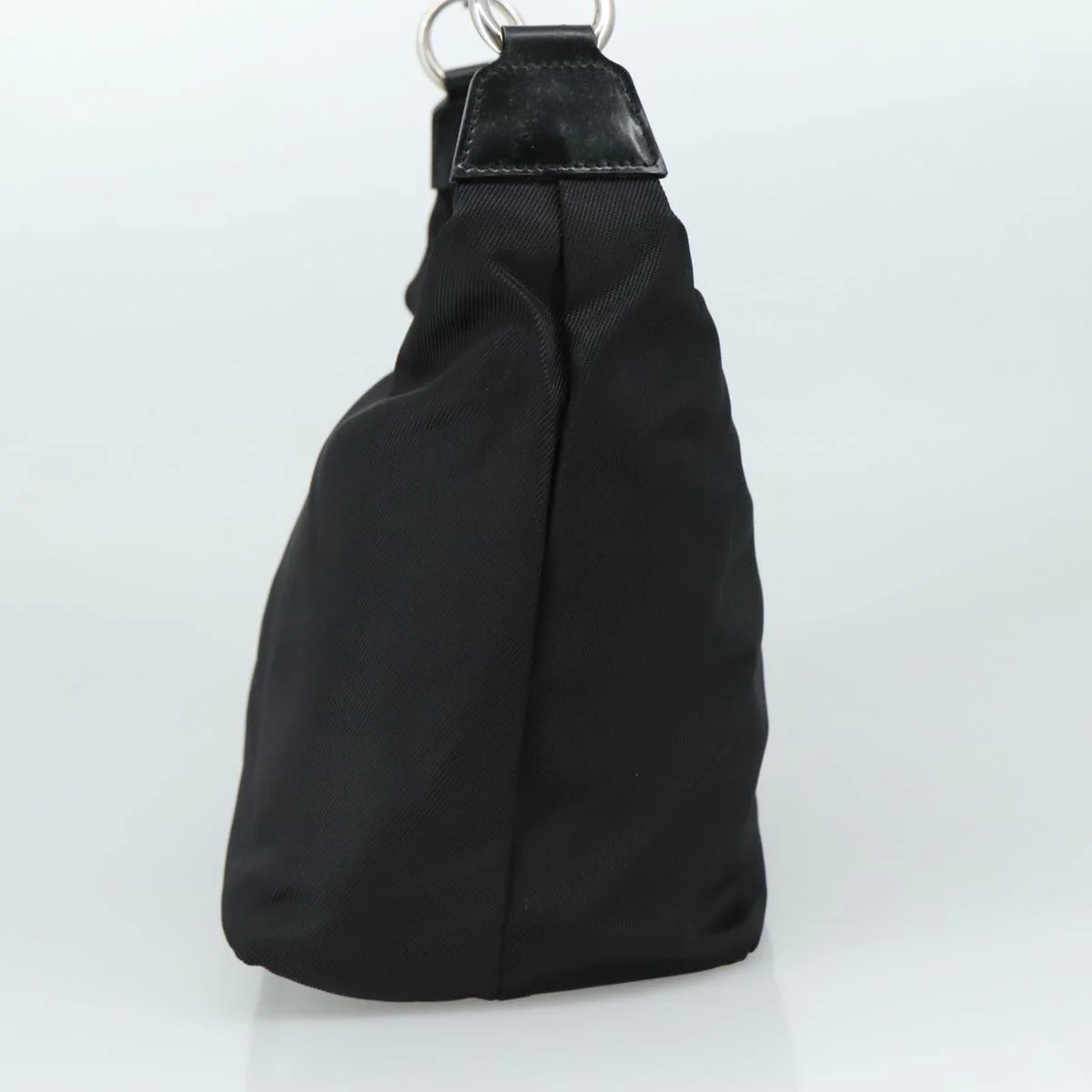 Gucci Vintage Bamboo Handle Bag Nylon - Image 4
