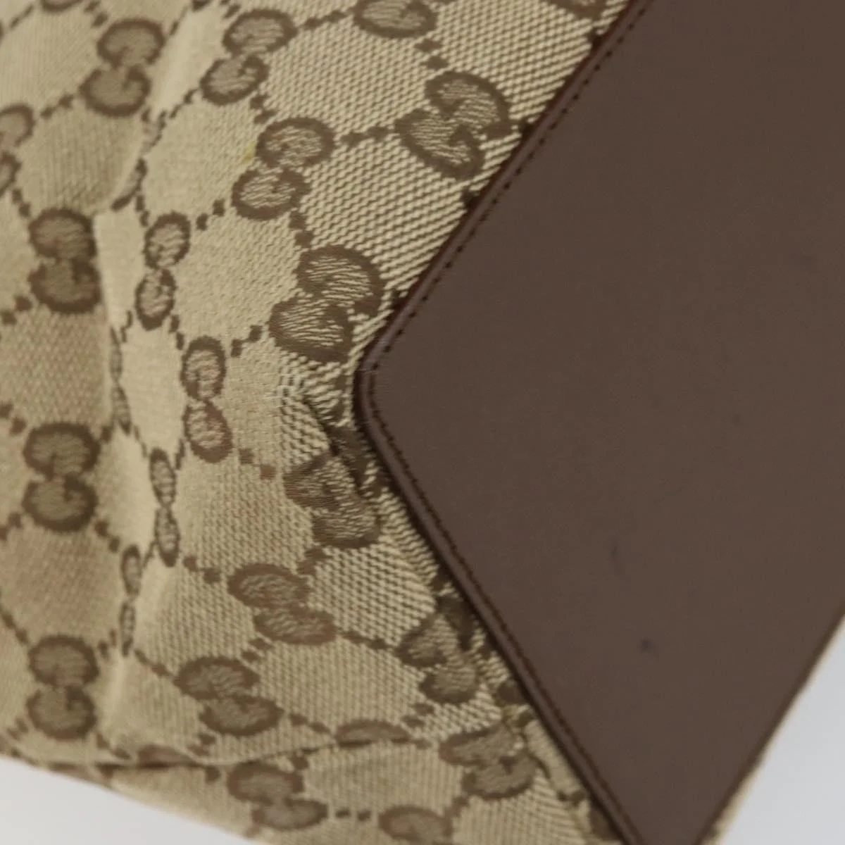 Gucci Vintage Bucket Shopping Tote GG Canvas - Image 11