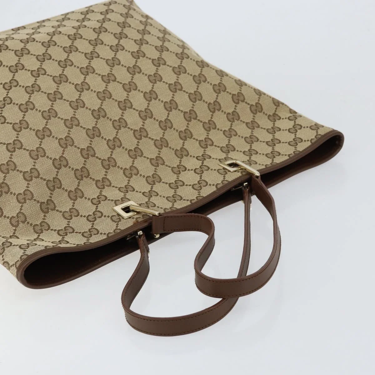 Gucci Vintage Bucket Shopping Tote GG Canvas - Image 15