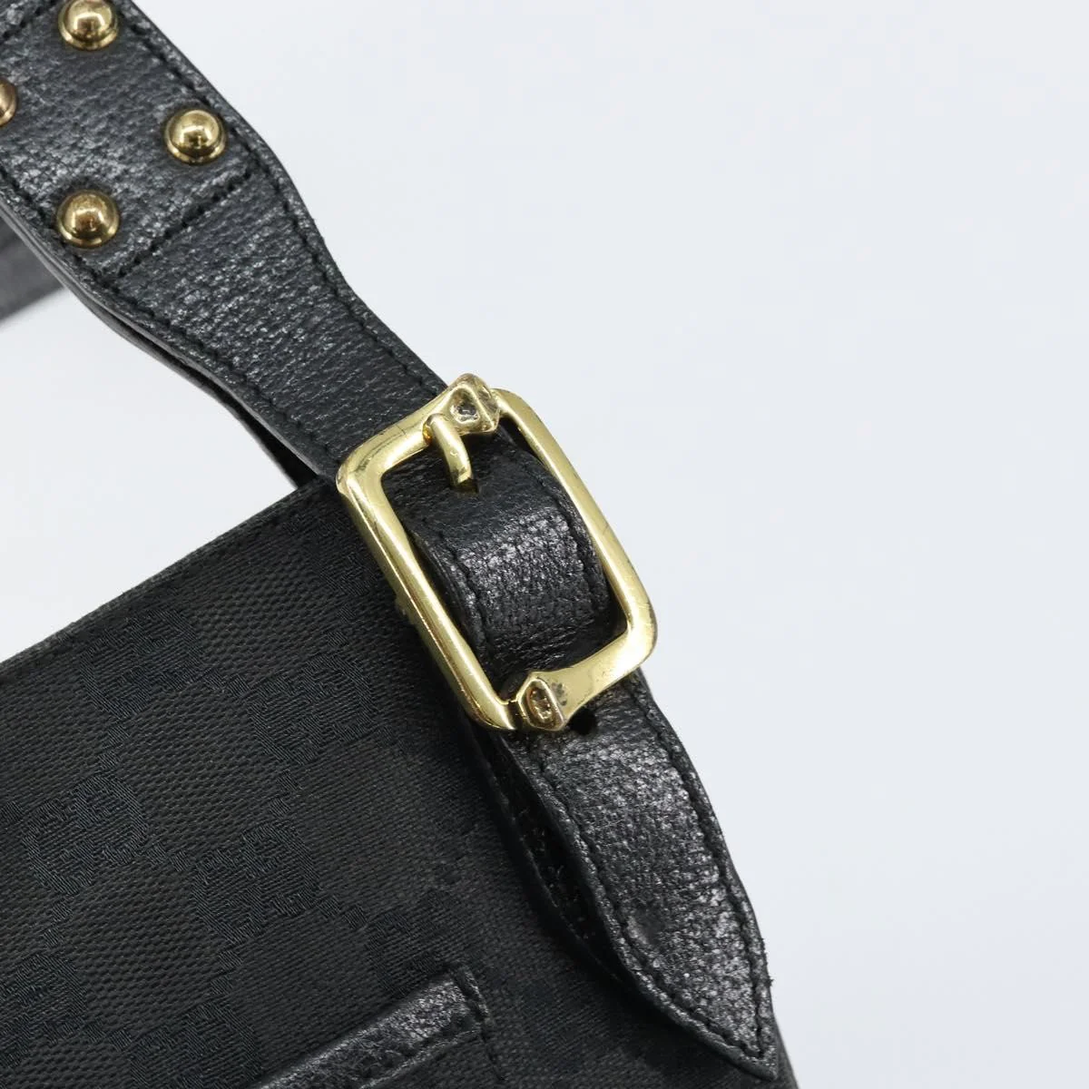 Gucci Vintage Shoulder Bag Monogram Canvas - Image 13