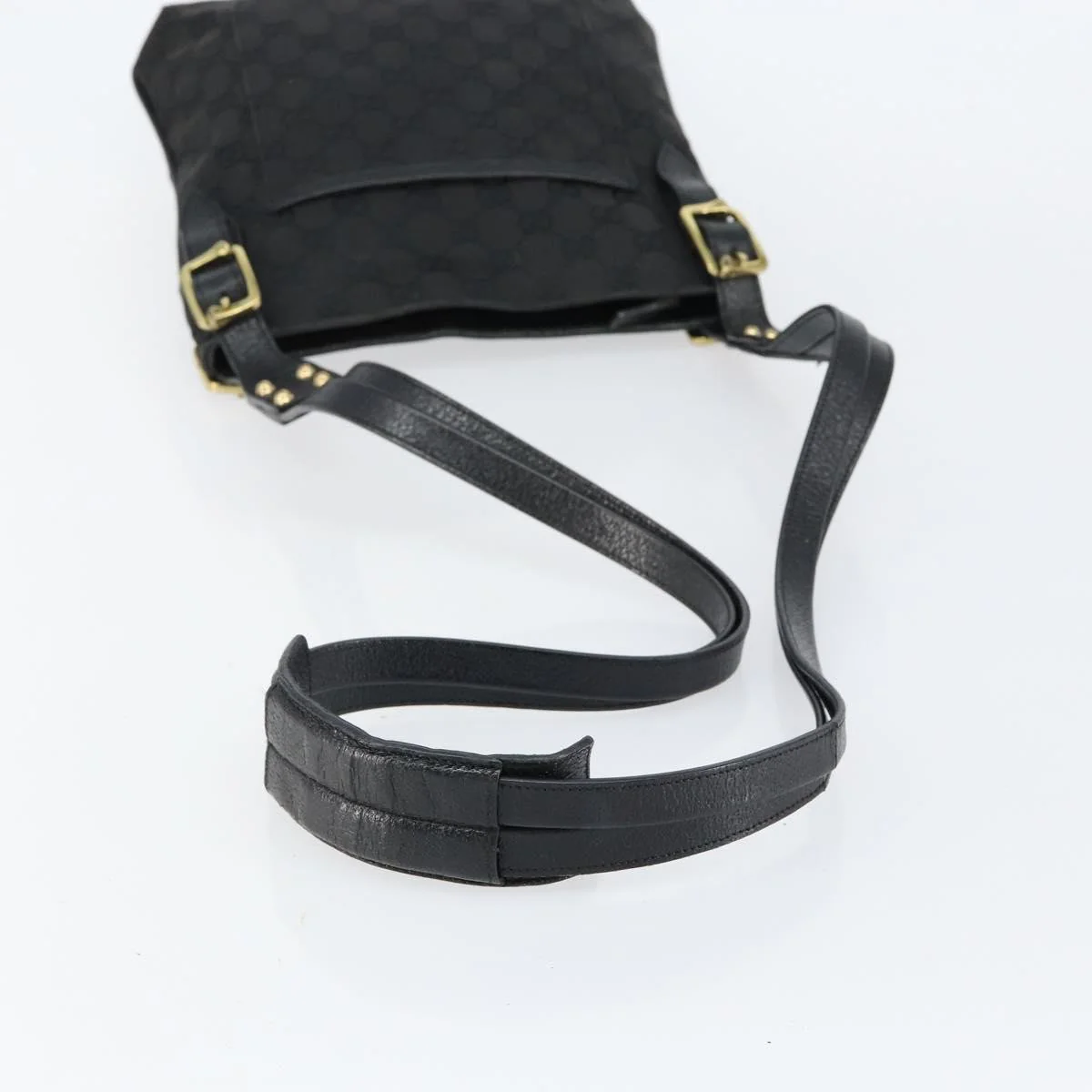 Gucci Vintage Shoulder Bag Monogram Canvas - Image 8