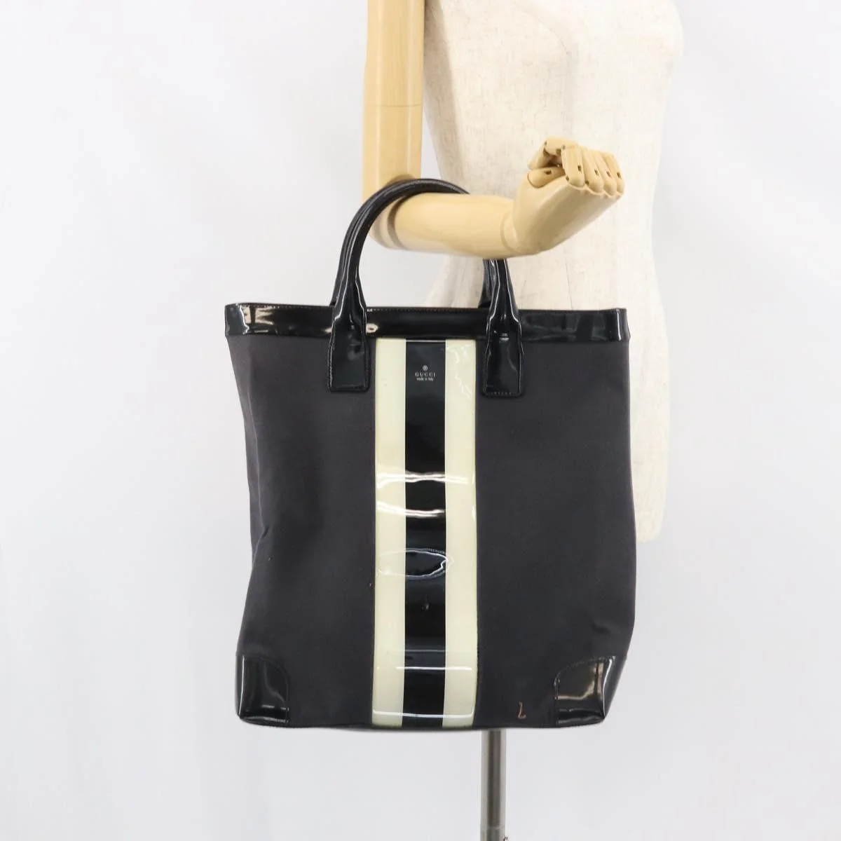Gucci Vintage tote Canvas - Image 13