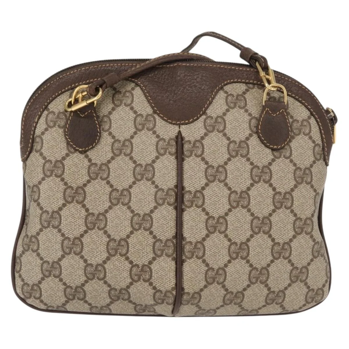 Gucci Vintage Web Crossbody Bag GG Coated Canvas - Image 2