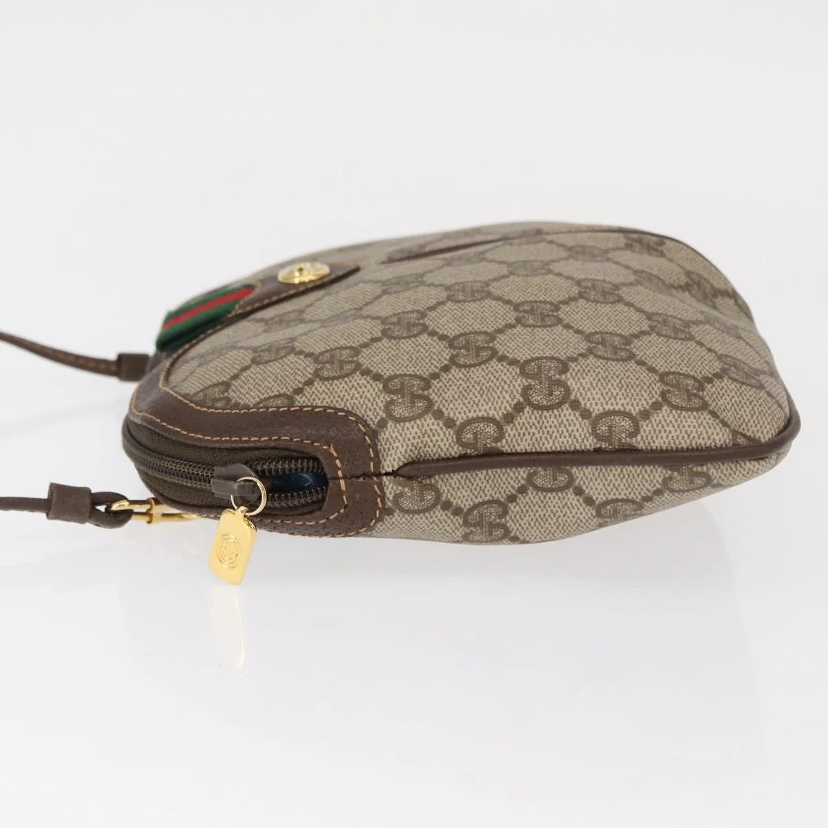 Gucci Vintage Web Crossbody Bag GG Coated Canvas - Image 4