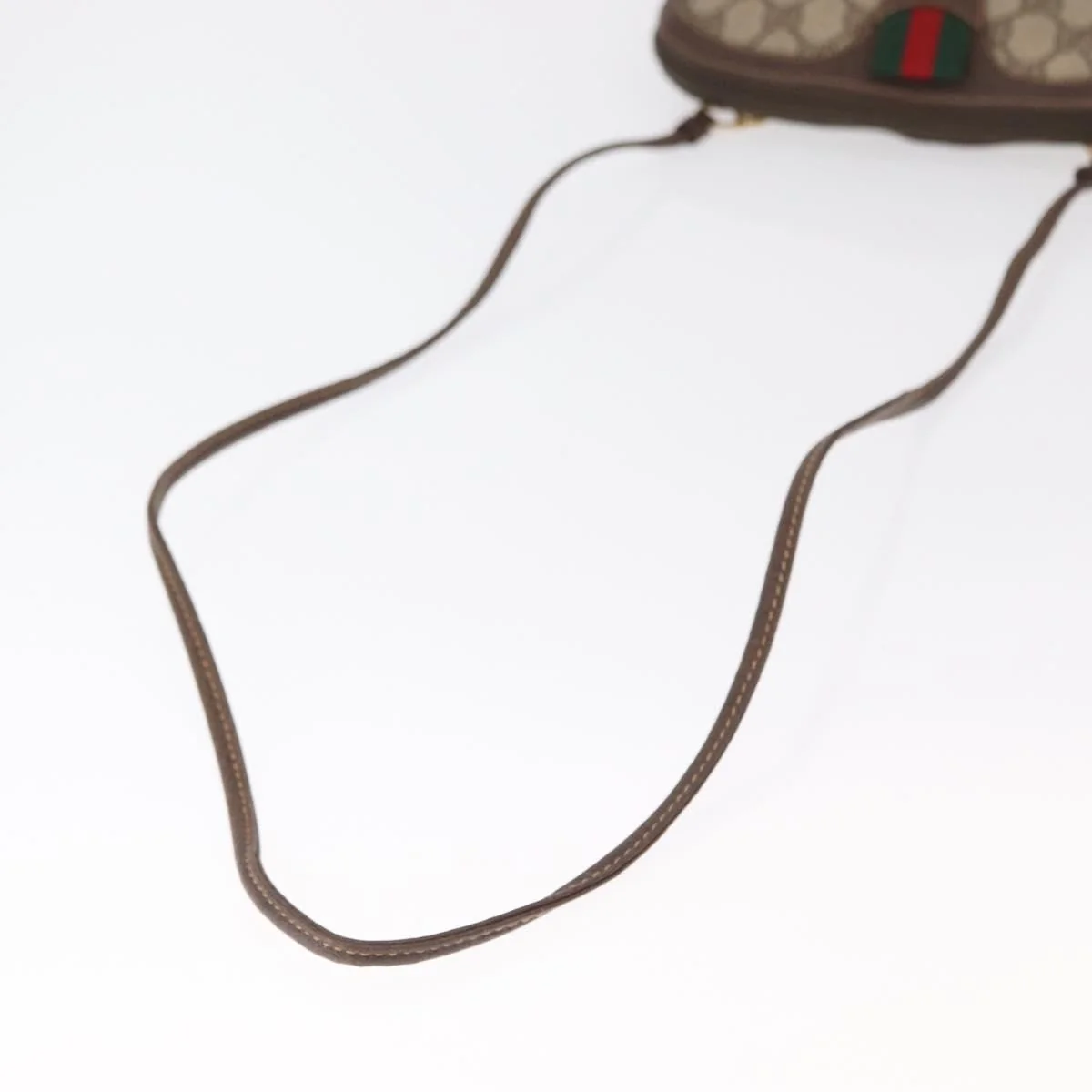 Gucci Vintage Web Crossbody Bag GG Coated Canvas - Image 8