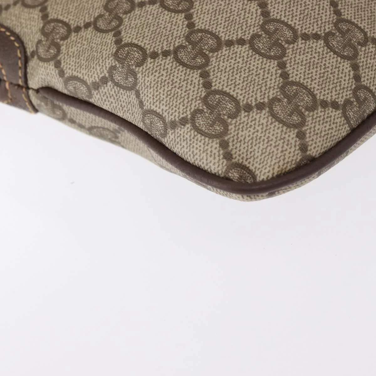 Gucci Vintage Web Crossbody Bag GG Coated Canvas - Image 9